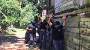 Treinamento da força tática no Adrena Paintball